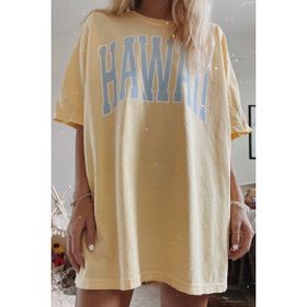 Madmext MG966 Mad Girls Sarı Kadın T-shirt