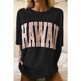Madmext MG966 Mad Girls Siyah Kadın T-shirt