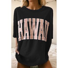 Madmext MG966 Mad Girls Siyah Kadın T-shirt