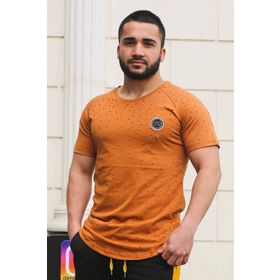 Madmext T4002 Camel Erkek T-shirt