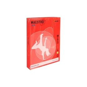 Maestro Color A4 Kırmızı 1 Paket 80 gr 500'lü Fotokopi Kağıdı