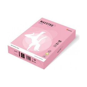 Maestro PI25 Color Renkli Pembe 1 Koli 5 Paket 2500 Sayfa A4 Fotokopi Kağıdı