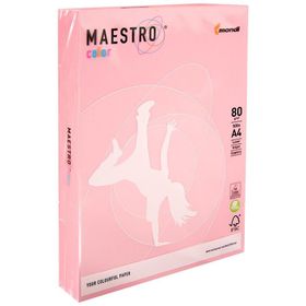 Maestro PI25 Color Renkli Pembe 1 Paket 500 Sayfa A4 Fotokopi Kağıdı
