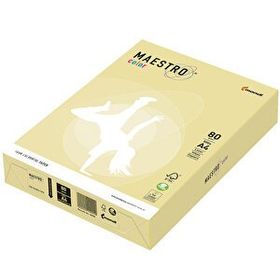 Maestro YE23 Color A4 Açık Sarı 80 gr 500 Yaprak Fotokopi Kağıdı
