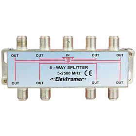 Mag 1/8 5-2500 Mhz Splitter Uydu Dağıtıcısı