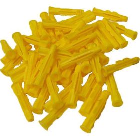 Mag Plastik Sarı 10 mm 100 Adet Roket Dübel