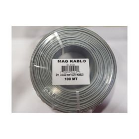 Mag R-100 2+1 2x0.22 mm 100 m CCTV Kamera Kablosu