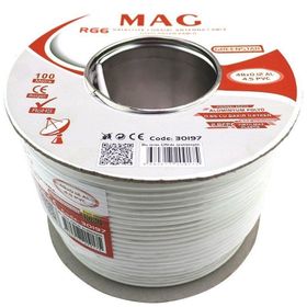Mag RG59 FA 100 mt Mini İnce Anten Kablosu