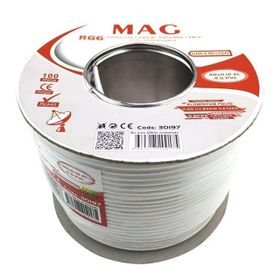Mag RG59 FA 100 mt Mini İnce Anten Kablosu