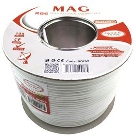 Mag RG59 FA 100 mt Mini İnce Anten Kablosu