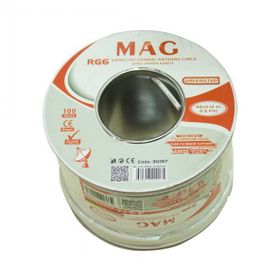 Mag RG59 FA 100 mt Mini İnce Anten Kablosu