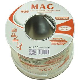 Mag RG59 FA 100 mt Mini İnce Anten Kablosu