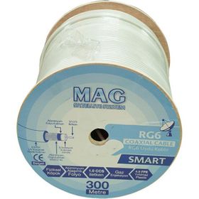 Mag RG6 U4 64 Tel Smart 300 m Anten Kablosu