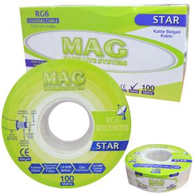 Mag RG6-U4 İthal 100 m Anten Kablosu