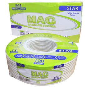 Mag RG6-U4 İthal 100 m Anten Kablosu