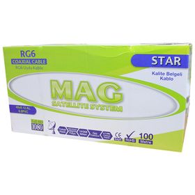 Mag RG6-U4 İthal 100 m Anten Kablosu
