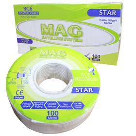 Mag RG6-U4 İthal 100 m Anten Kablosu