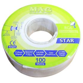 Mag RG6-U4 İthal 100 m Anten Kablosu