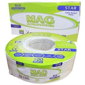 Mag RG6-U4 İthal 100 m Anten Kablosu