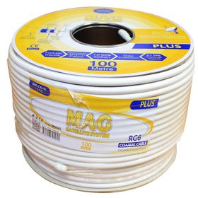 Mag RG6-U4 Plus Trishield 100 mt Anten Kablosu