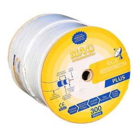 Mag RG6/U4 Plus Trisheild 300 m Anten Kablosu