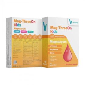 Mag-ThreeOn Kids Magnezyum Vitamin 30 ml Damla