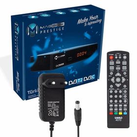 Magbox Prestige DVB T2-C HDMI+Scart Full HD Mini Karasal Uydu Alıcısı
