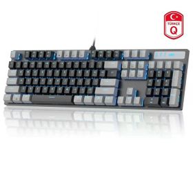 MageGee MK-STORM Gri-Siyah Red Switch Kablolu Mekanik Gaming Klavye