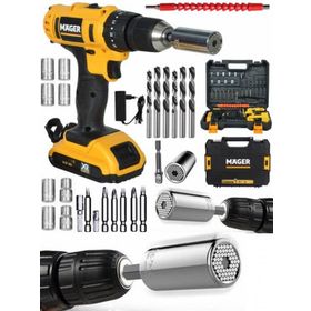 Mager Mgrk1032drb Gator Soket Çantalı Metal Şanzuman Darbeli Matkap Video Açıklamada