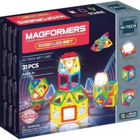Magformers 31 Parça Mıknatıslı Neon Led Set