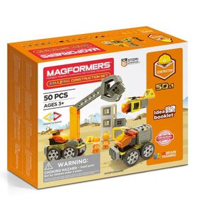 Magformers 50 Parça Mıknatıslı Construction Oyun Seti