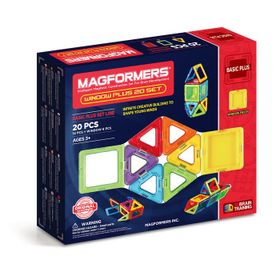 Magformers 715001 Window Plus 20 Parça Set