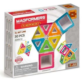 Magformers Mıknatıslı Xl 30 Parça Neon Set