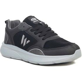 Magg Poınt 571 Siyah Gümüş Erkek Sneaker Günlük Spor Ayakkabı