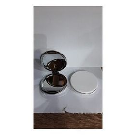 Magi Toptan Beyaz Renk Yuvarlak Büyüteçli Cep Aynası
