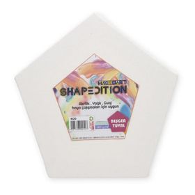 Magic Art Beşgen 18 cm Tuval