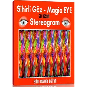 Magic Eye Sihirli Göz Stereogram Eğitim Seti Enine Boyuna Eğitim