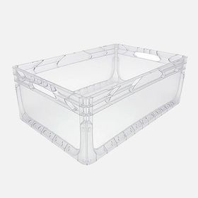 Magic Kombo Euronorm Şeffaf 60x40x22 cm Kapalı Saklama Kabı