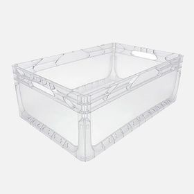 Magic Kombo Euronorm Şeffaf 60x40x22 cm Kapalı Saklama Kabı