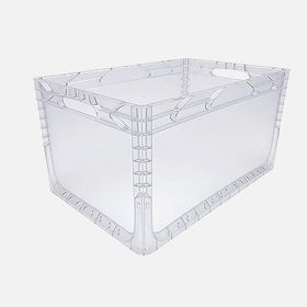 Magic Kombo Euronorm Şeffaf 60x40x32 cm Kapalı Saklama Kabı