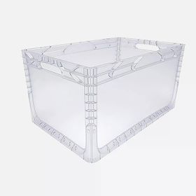Magic Kombo Euronorm Şeffaf 60x40x32 cm Kapalı Saklama Kabı