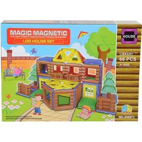 Magic Magnetic 8873 66 Parça Çiftlik Evi Manyetik Lego Seti