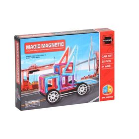 Magic Magnetic 8882 25 Parça Araba Tekerli Set