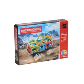 Magic Magnetic 8884 26 Parça Araba Tekerli Set