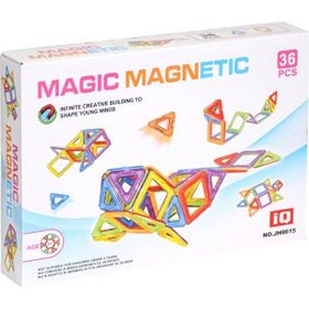 Magic Magnetic JH8615 36 Parça Kare Üçgen