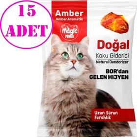 Magic Power Amber Kokulu 15x25 gr Doğal Koku Giderici