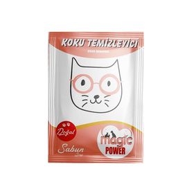 Magic Power Sabun Kokulu 25 gr Kum Parfümü Doğal Kedi Koku Giderici