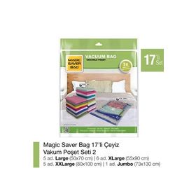 Magic Saver Bag 17'li Çeyiz Vakumlu Poşet Seti 2