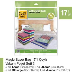 Magic Saver Bag 17'li Çeyiz Vakumlu Poşet Seti 2