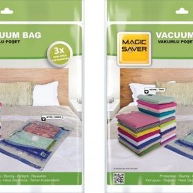 Magic Saver Bag 2'li Jumbo Vakumlu Poşet Seti